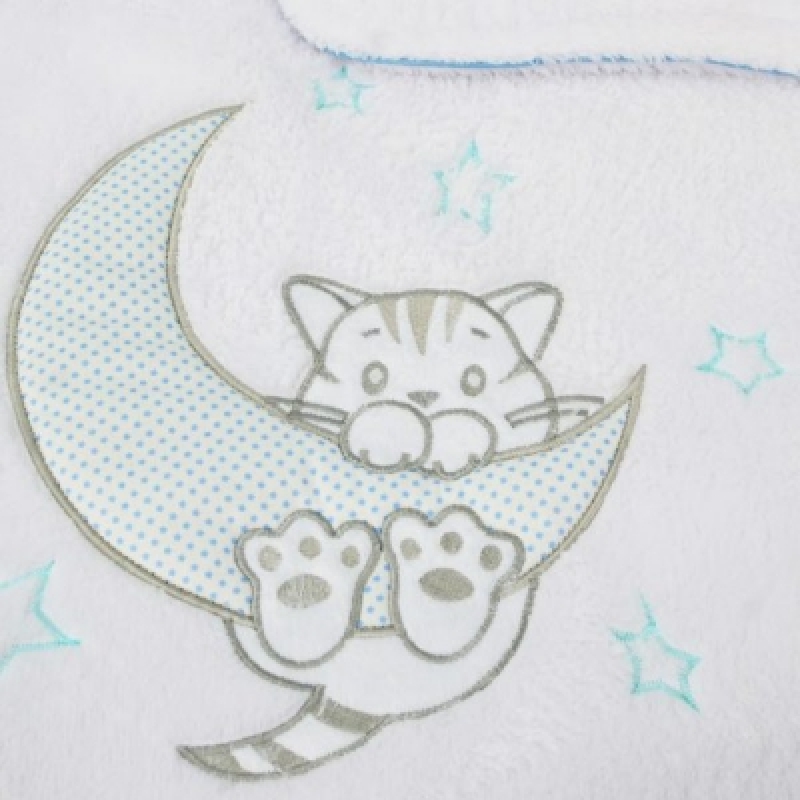 Конверт-одеяло(весна-лето) Veres ''Little Cat blue''