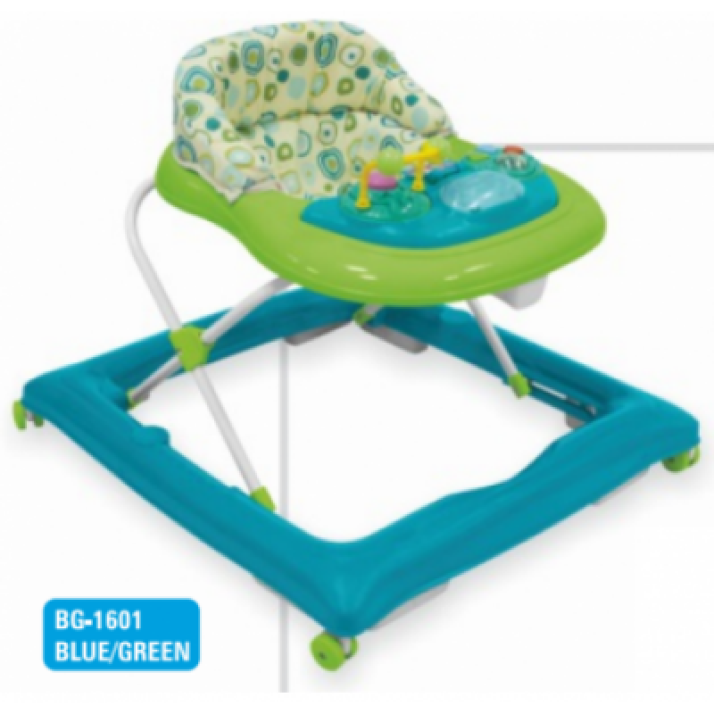 Ходунки Alexis-Babymix BG-1601 blue-green